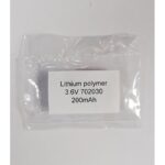 NEXcell LiPo baterija 702030 3.6V 200mAh - Slika 2