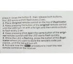 Daljinski upravljač za garažna vrata LG003 - Slika 7